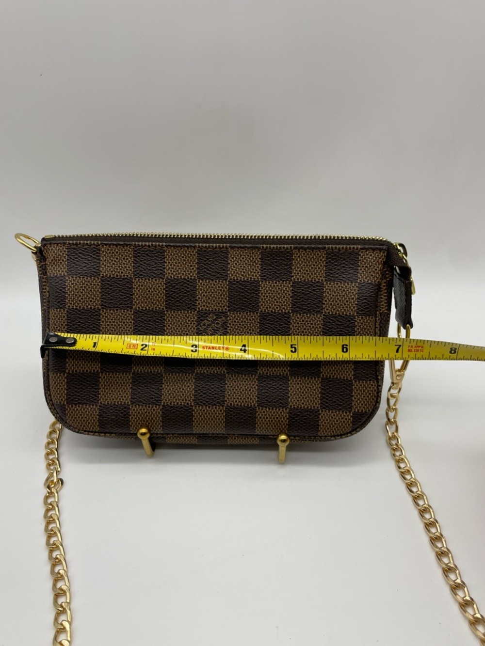Louis Vuitton Damier Mini Pochette Bag - Picture 5 of 8